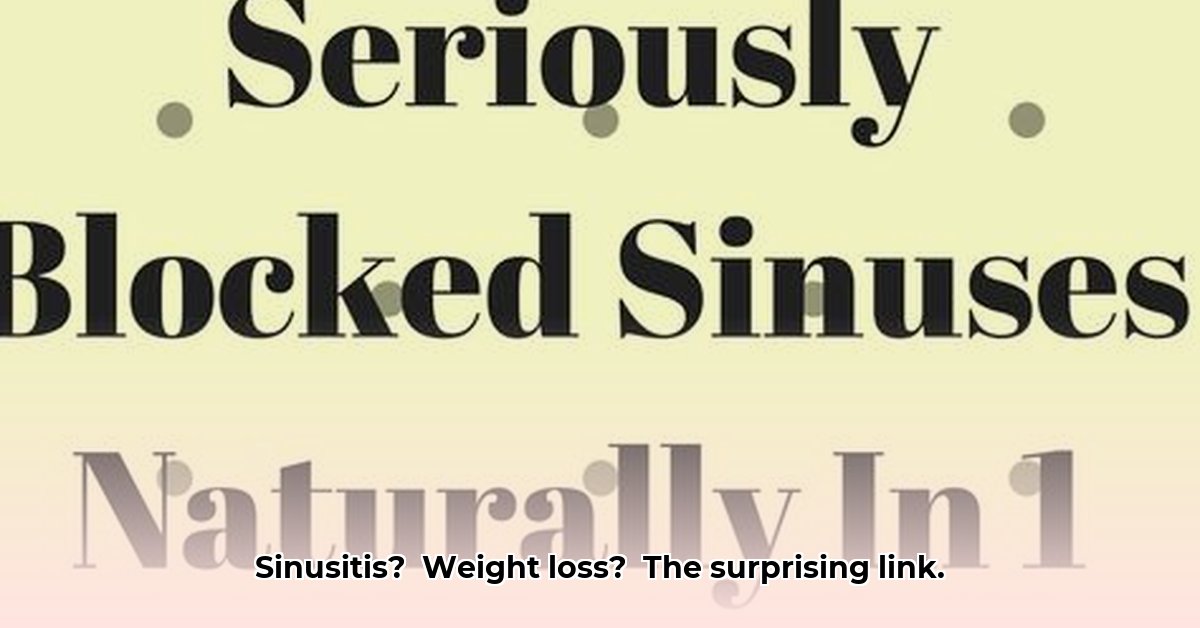 sinusitis-and-weight-loss